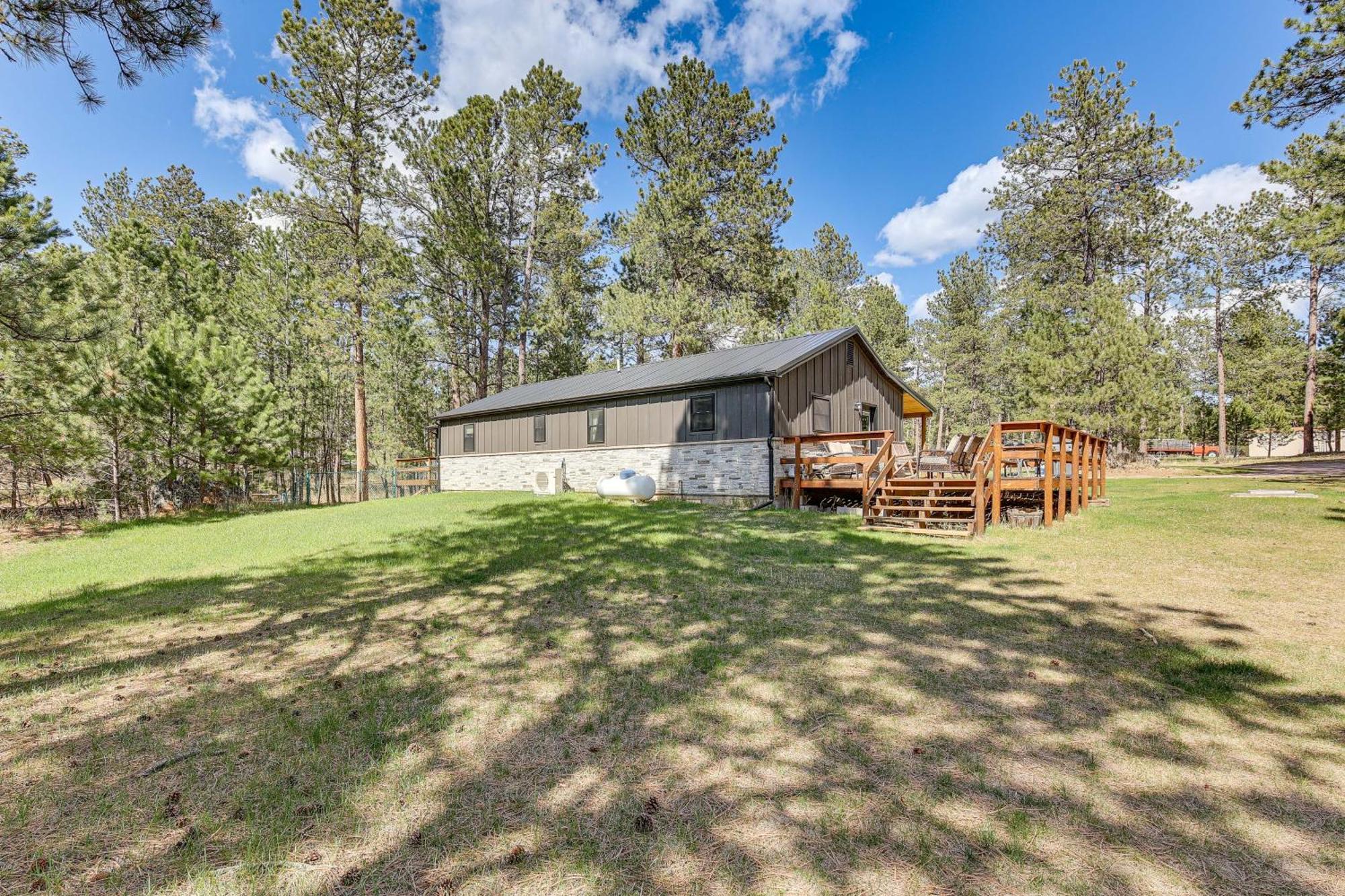 Private Black Hills Home With Corral Horses Welcome คัสเตอร์ ภายนอก รูปภาพ