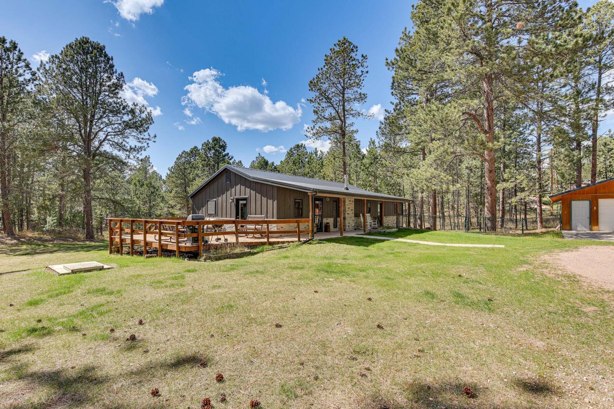 Private Black Hills Home With Corral Horses Welcome คัสเตอร์ ภายนอก รูปภาพ